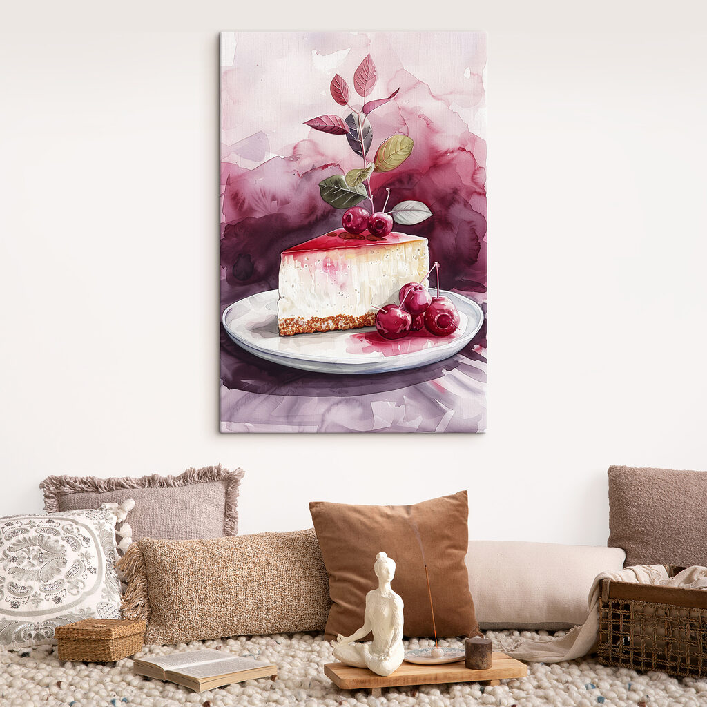 Käsekuchen mit Kirschen — Interieur 3