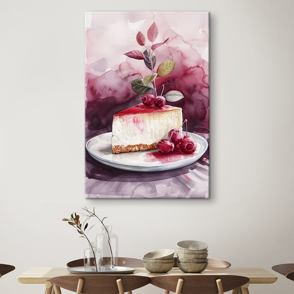 Käsekuchen mit Kirschen — Interieur 4