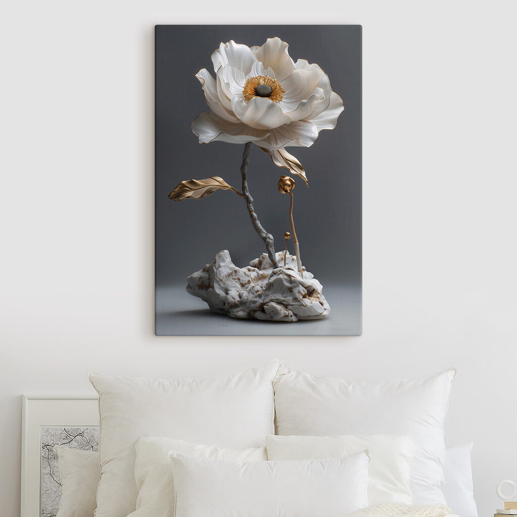 Blüte auf felsigen Wurzeln — Interieur 2