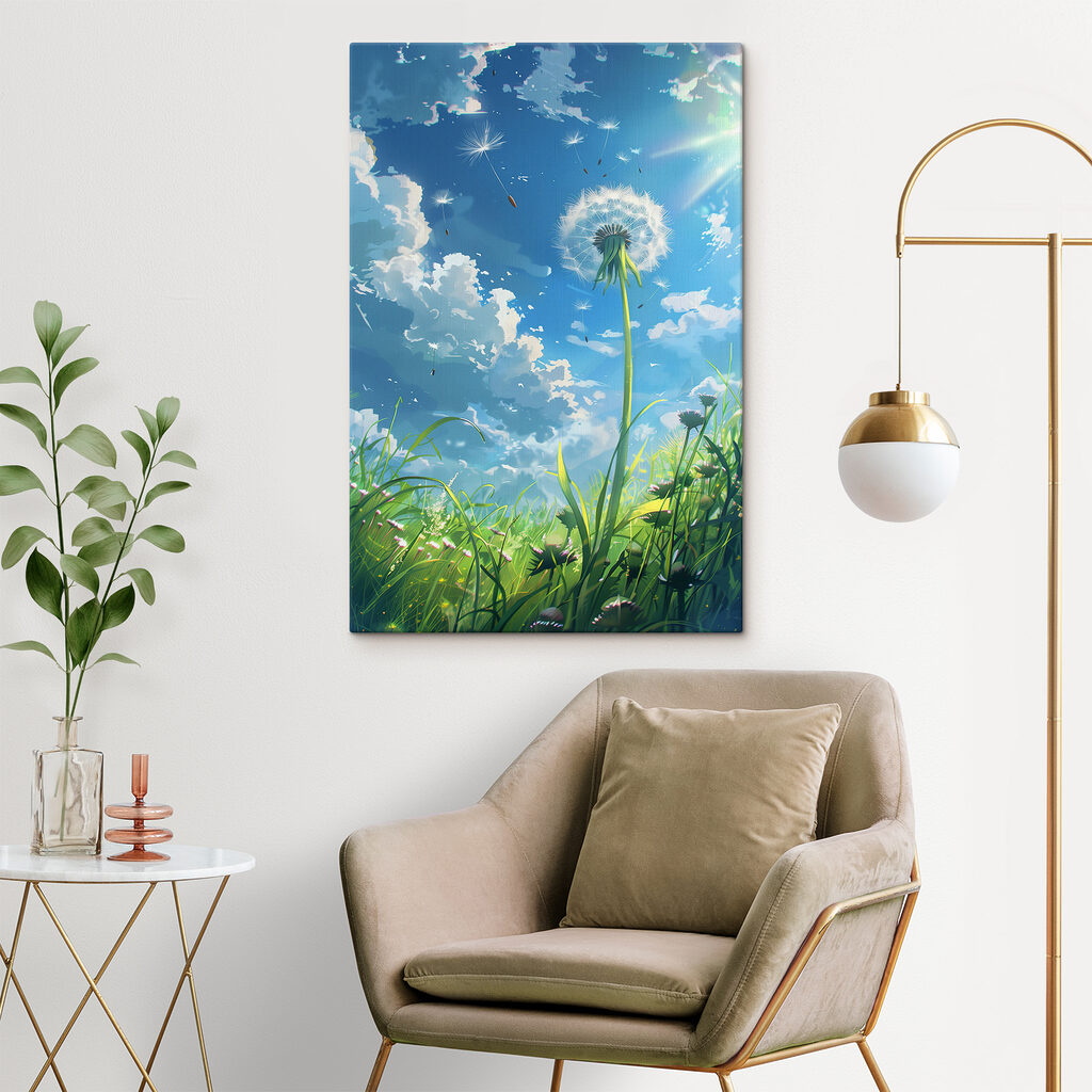 Pusteblume vor Himmelblau — Interieur 1