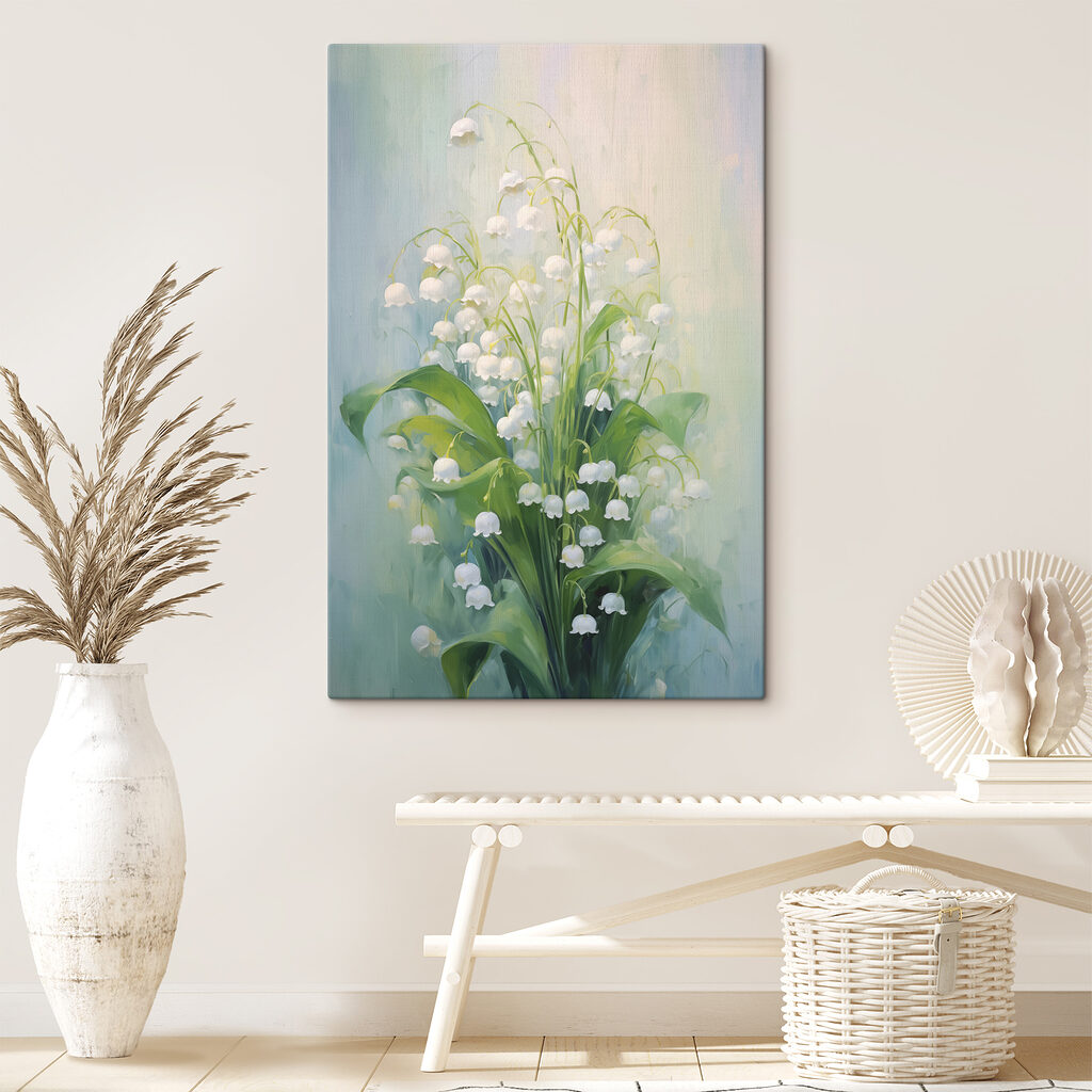 Maiglöckchen zwischen breitem Grün — Interieur 2