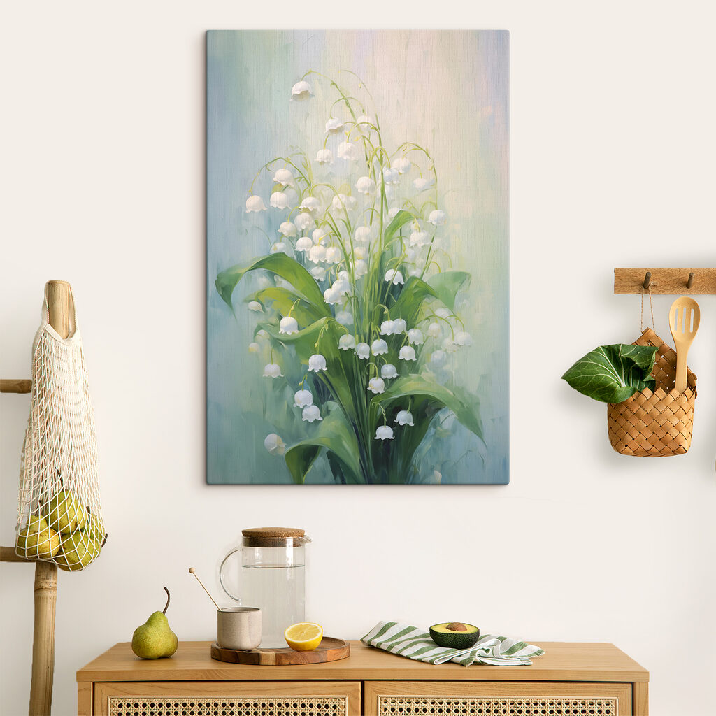 Maiglöckchen zwischen breitem Grün — Interieur 1