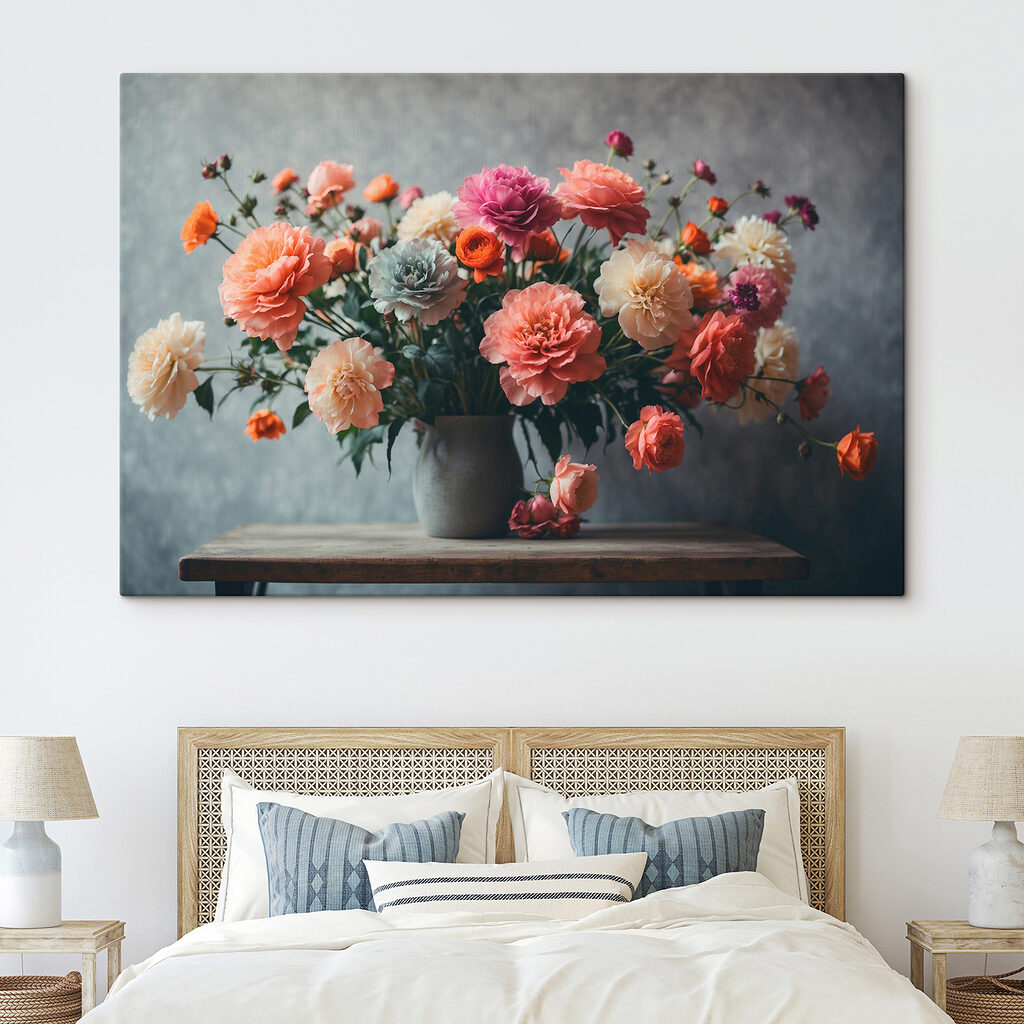 Strauß auf Holz — Interieur 2