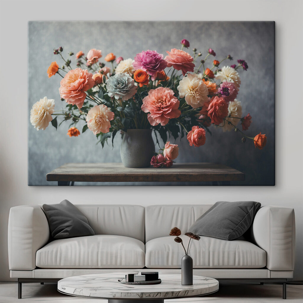 Strauß auf Holz — Interieur 1
