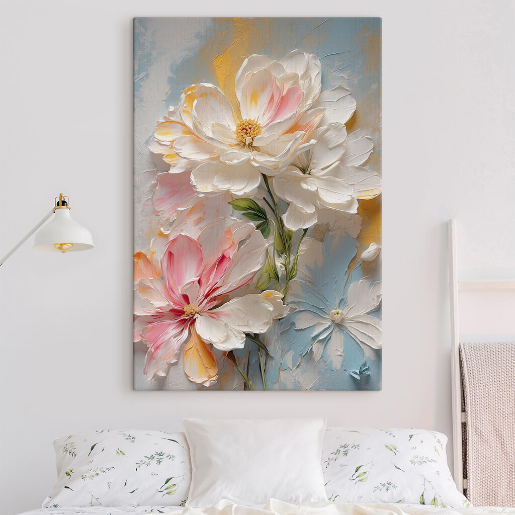 Blütenblätter im rosa Abendlicht — Interieur 2