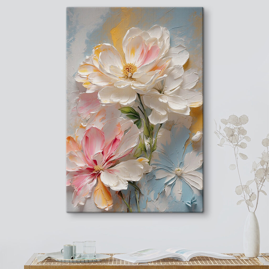 Blütenblätter im rosa Abendlicht — Interieur 3