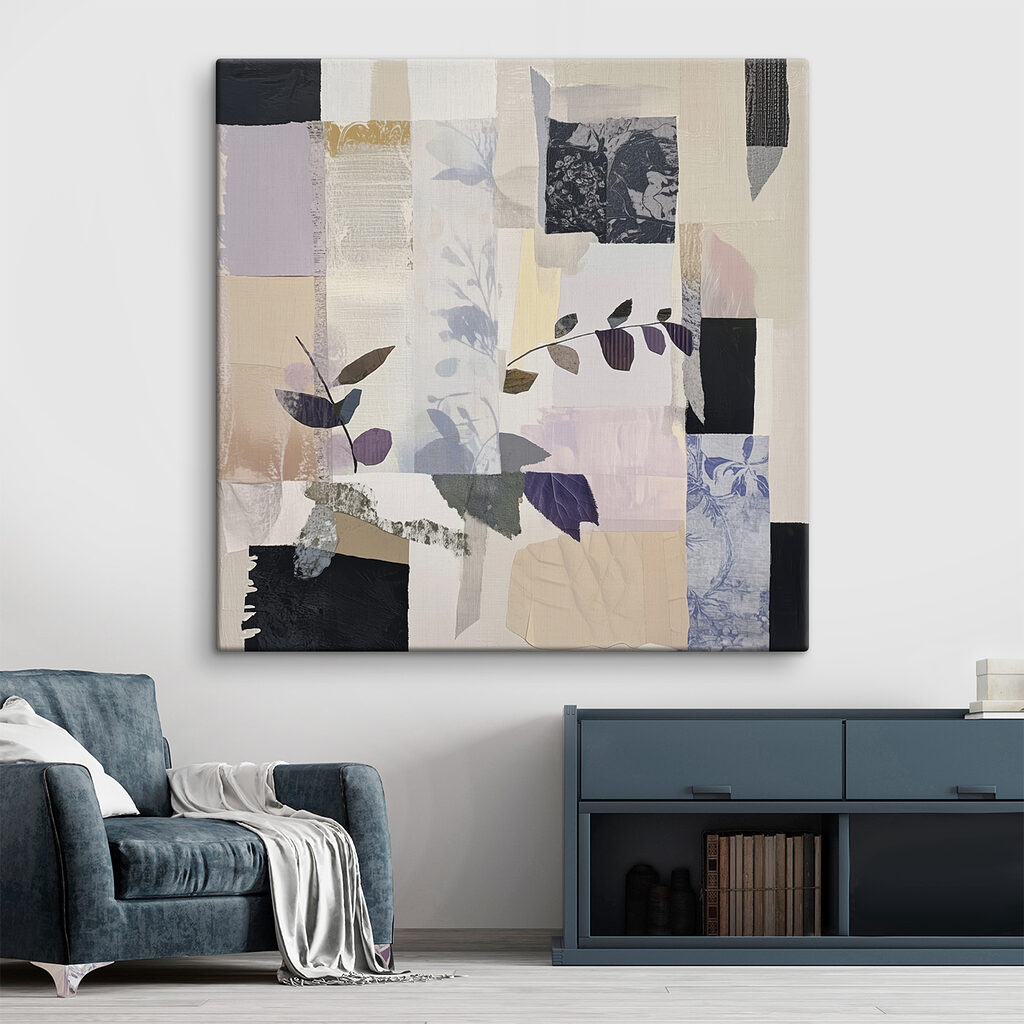 Blätter zwischen blassen Blöcken — Interieur 2