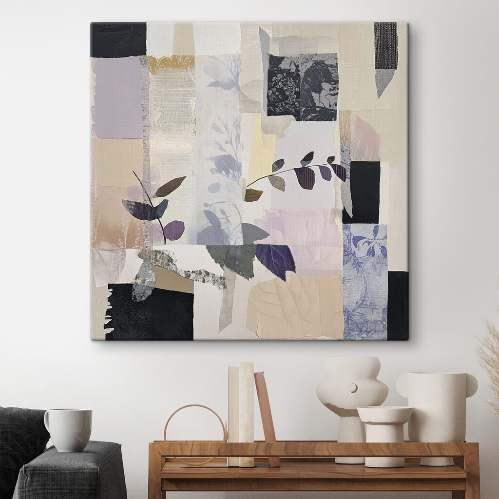 Blätter zwischen blassen Blöcken — Interieur 1