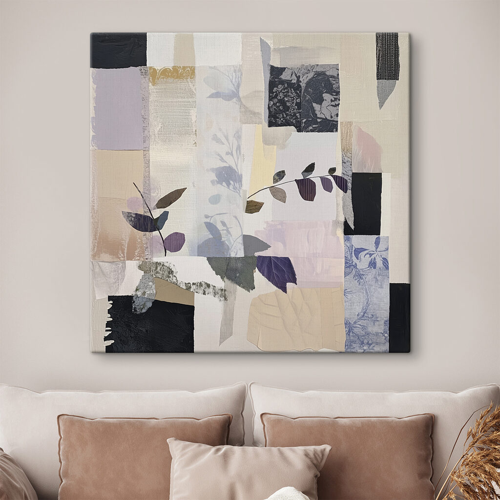 Blätter zwischen blassen Blöcken — Interieur 3