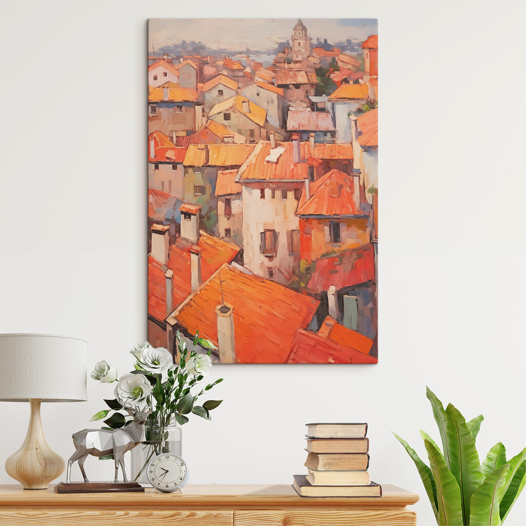 Warme Dächer übereinander — Interieur 1
