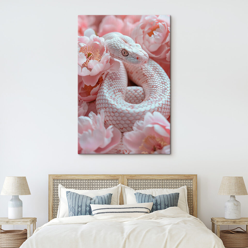 Schlangenblick zwischen Rosen — Interieur 2