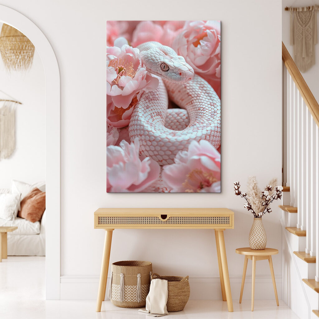 Schlangenblick zwischen Rosen — Interieur 3