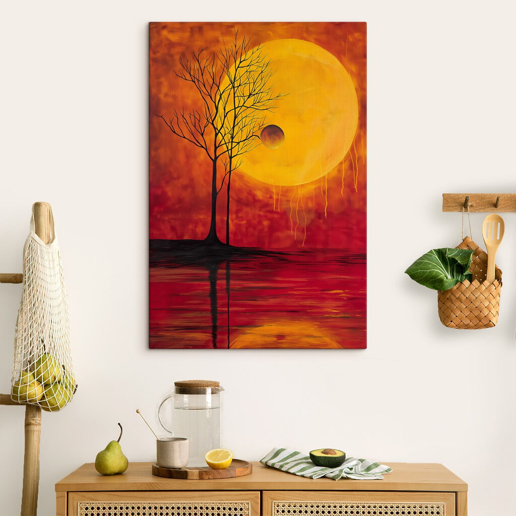 Baum vor dem Mond — Interieur 3