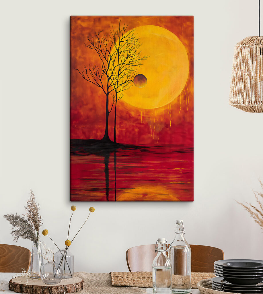 Baum vor dem Mond — Interieur 2