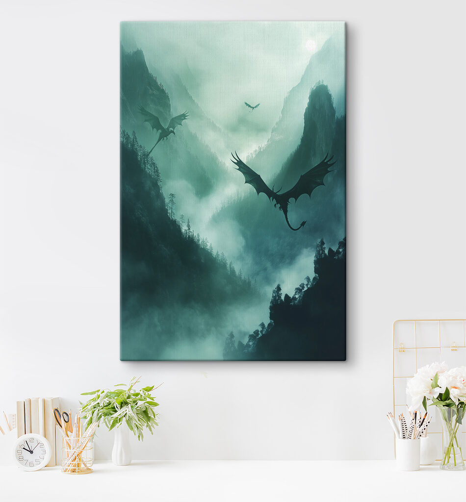 Flug durch den Nebel — Interieur 1