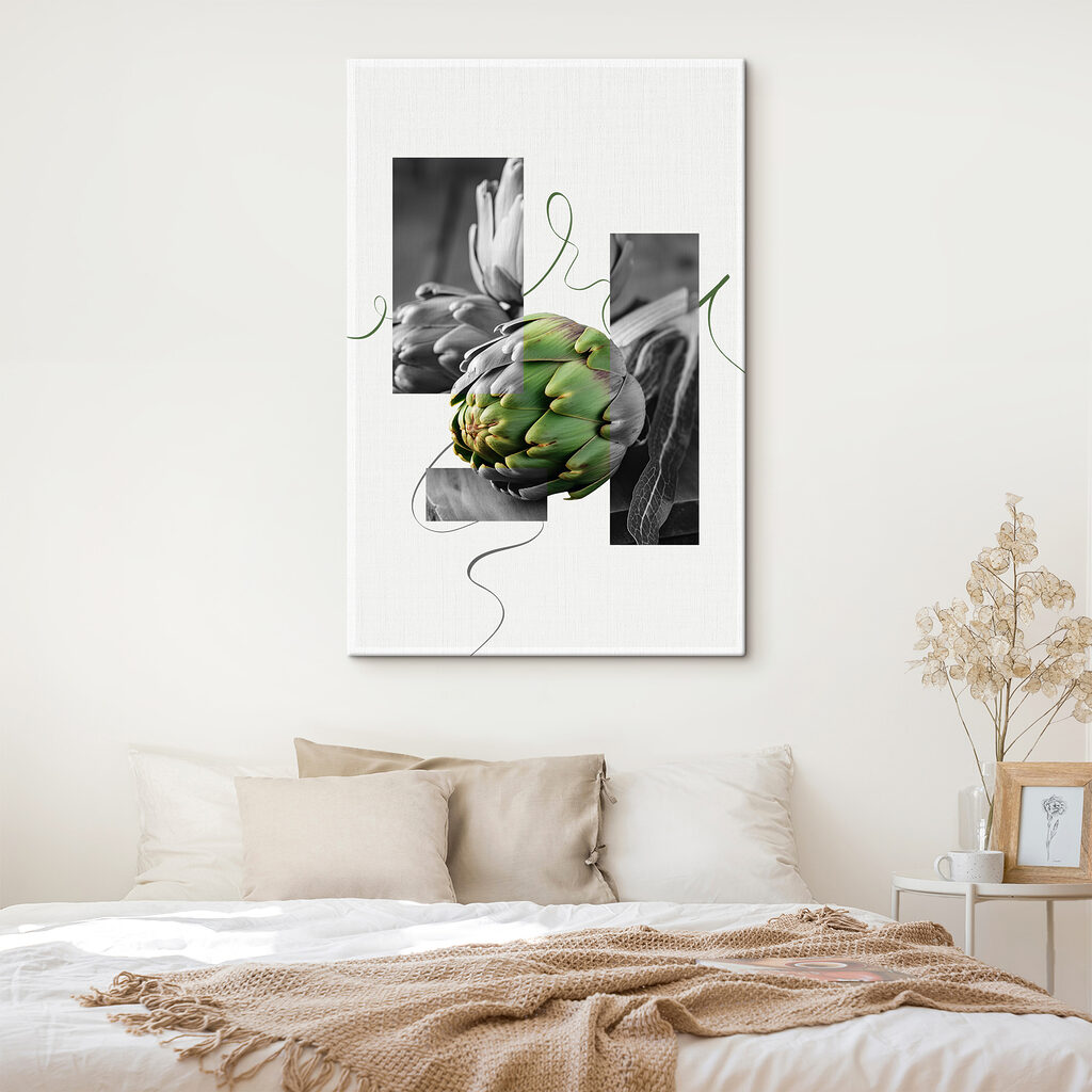 Collage mit Artischocke — Interieur 2