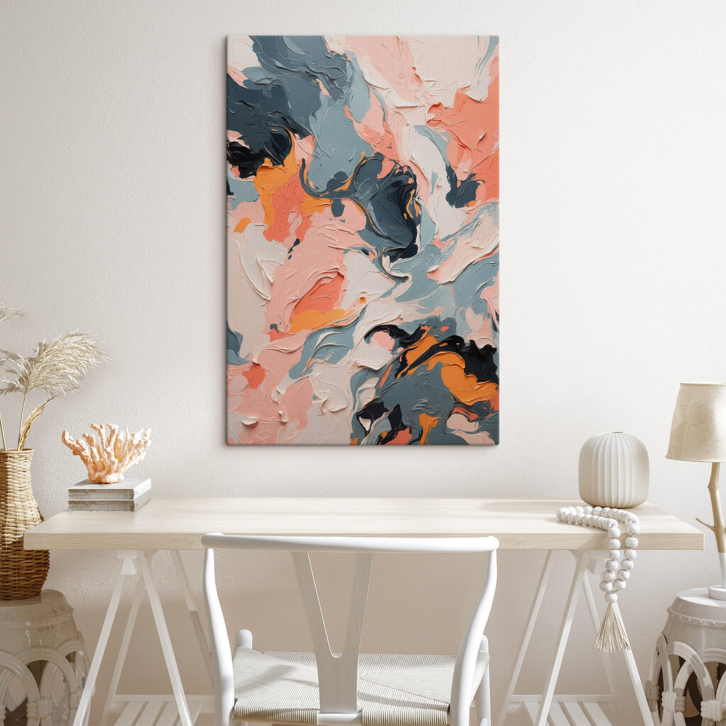 Rosa trifft Dunkelgrau — Interieur 2