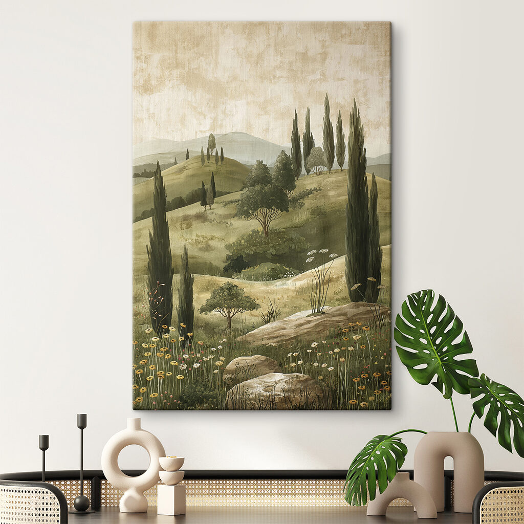 Zypressen am Blumenpfad — Interieur 2