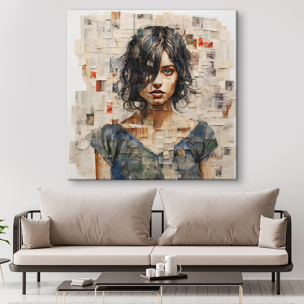 Porträt in blassen Fragmenten — Interieur 2