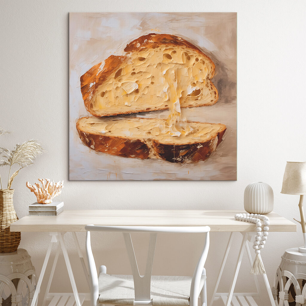 Brot mit geschmolzenem Käse — Interieur 1