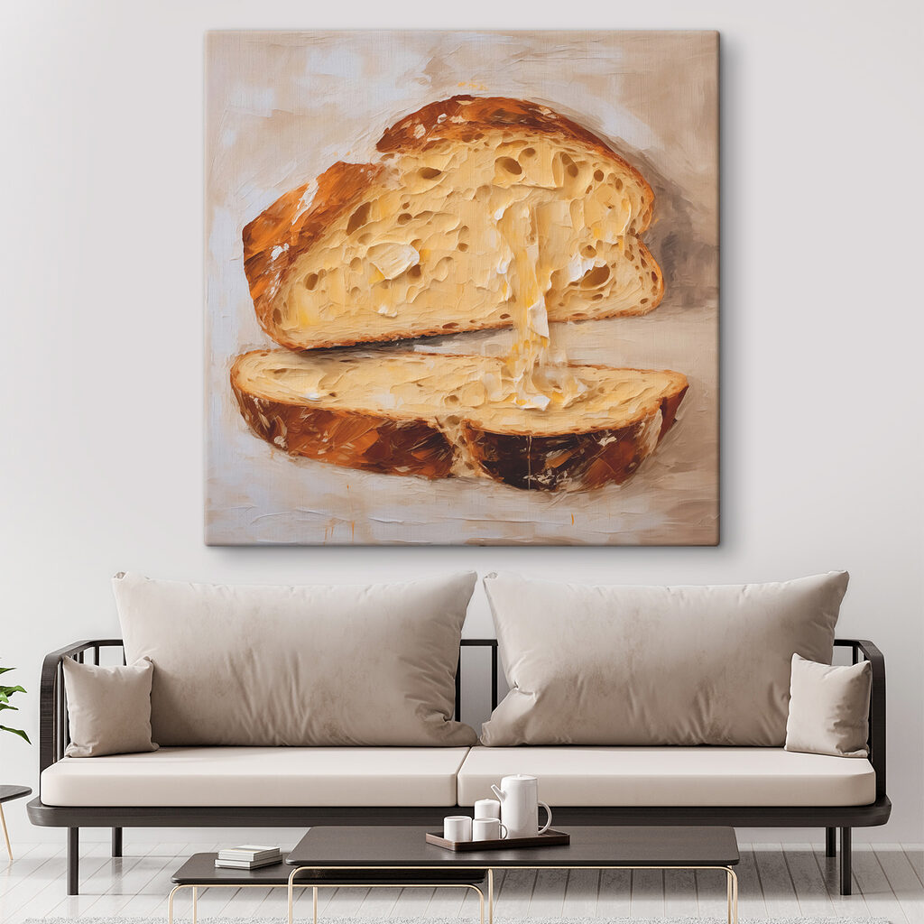 Brot mit geschmolzenem Käse — Interieur 2
