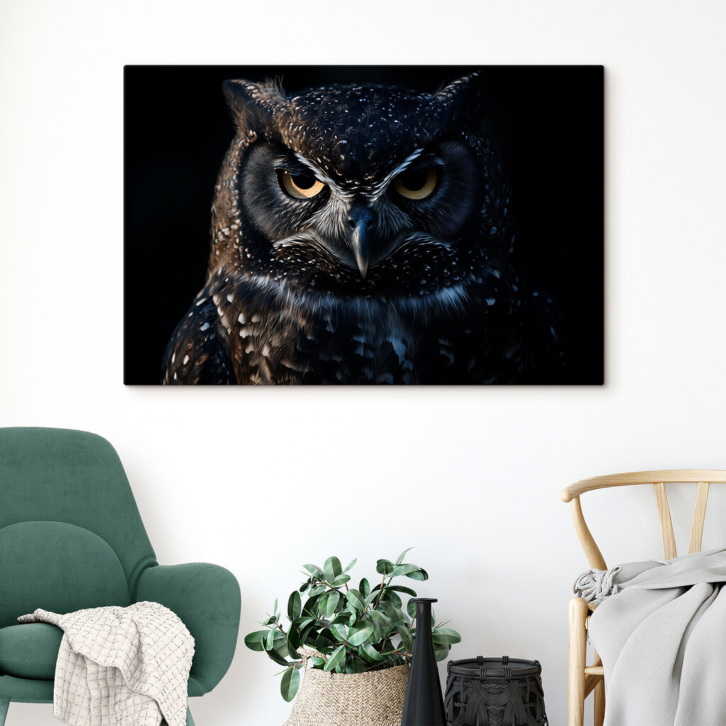 Eulenblick aus dem Dunkel — Interieur 3
