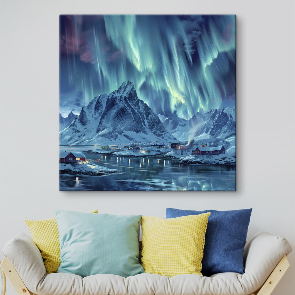 Polarlicht über dem Gipfel — Interieur 1