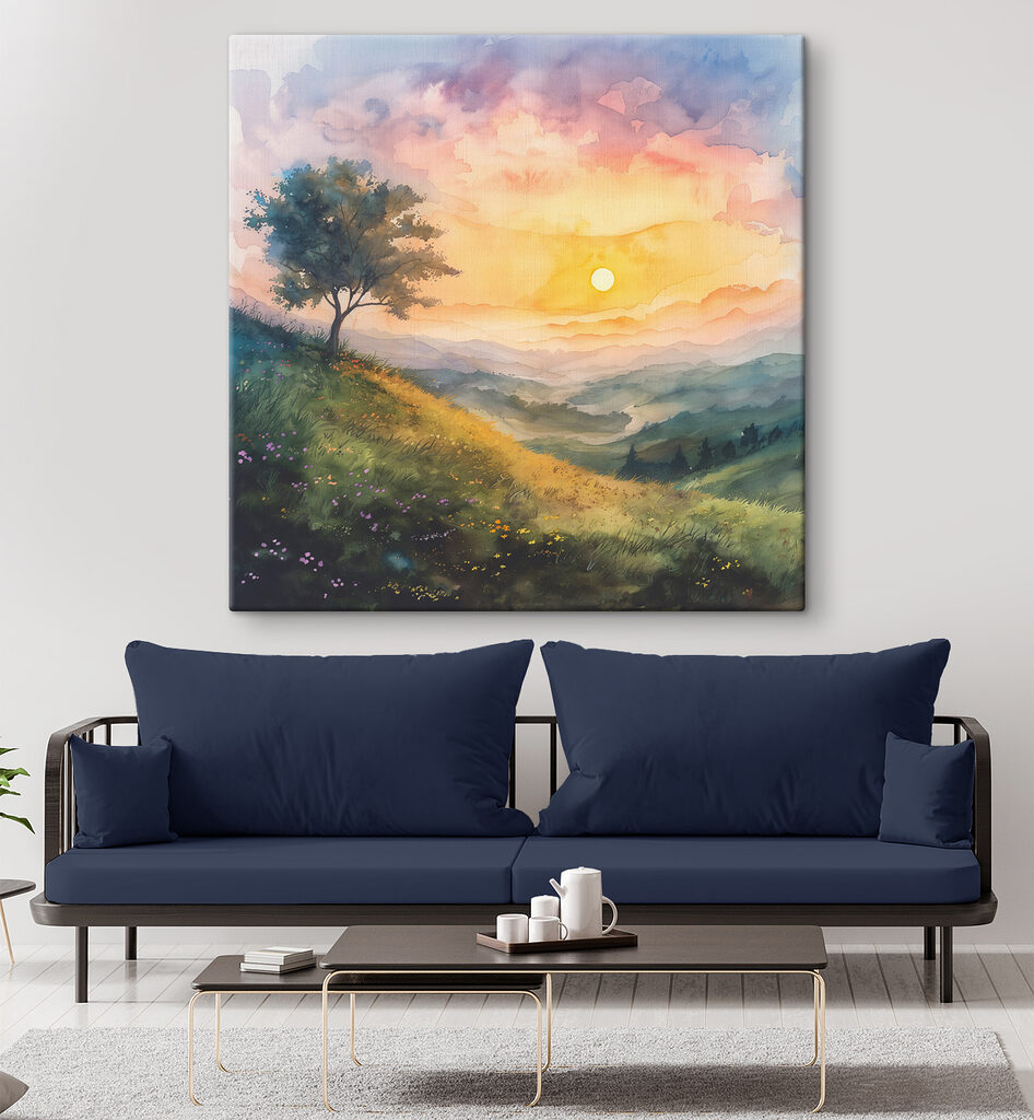 Baum grüßt die Morgensonne — Interieur 1