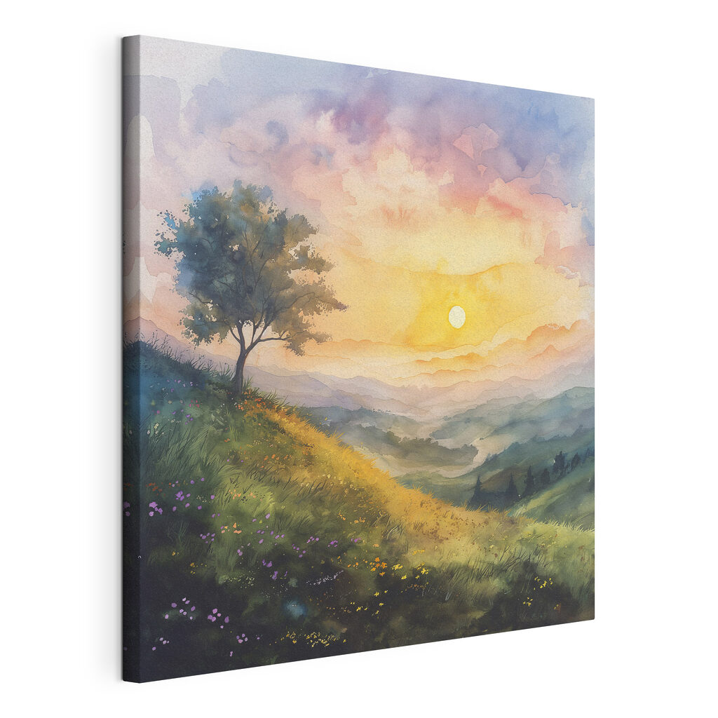 Baum grüßt die Morgensonne — Produktansicht