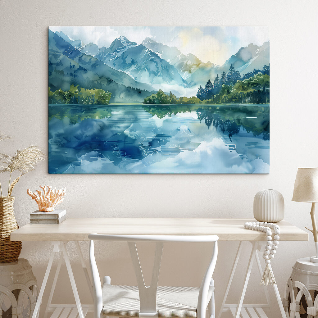 Grüne Ufer, gespiegelte Berge — Interieur 3