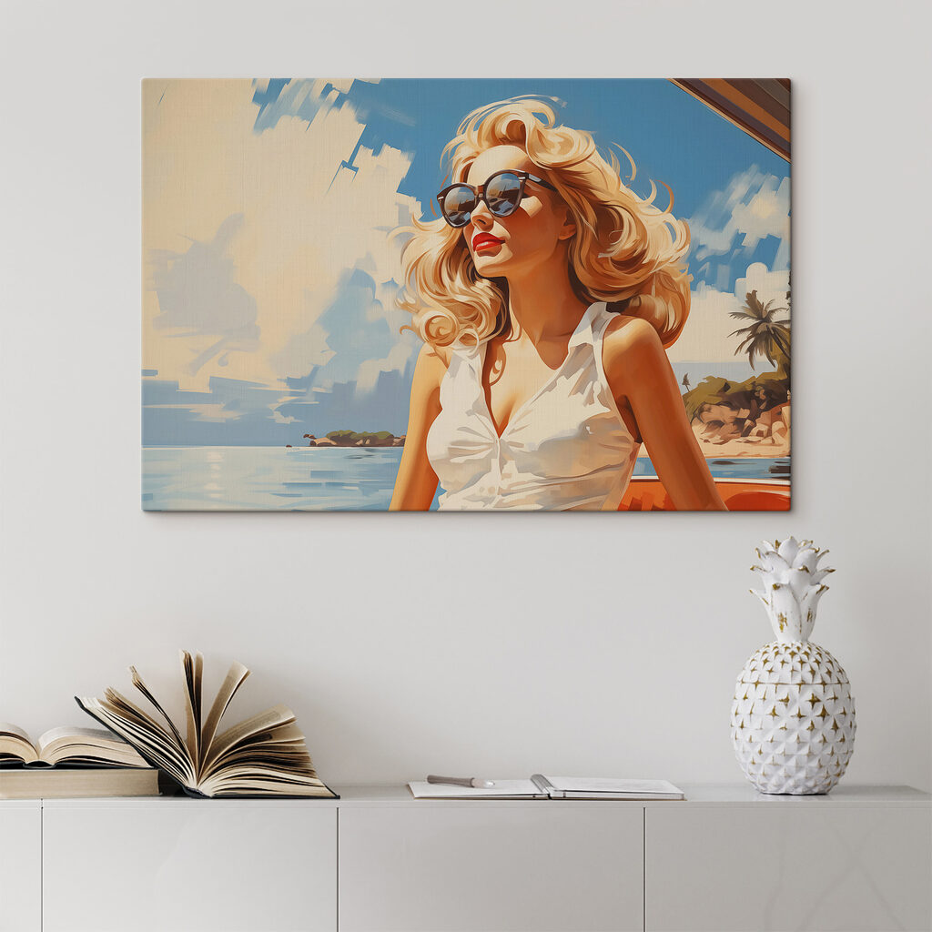 Sonnenbrille unter Sommerhimmel — Interieur 2