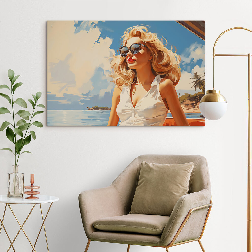 Sonnenbrille unter Sommerhimmel — Interieur 1