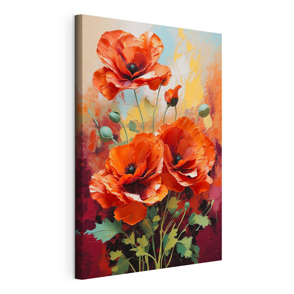Orangefarbener Mohn — Produktansicht