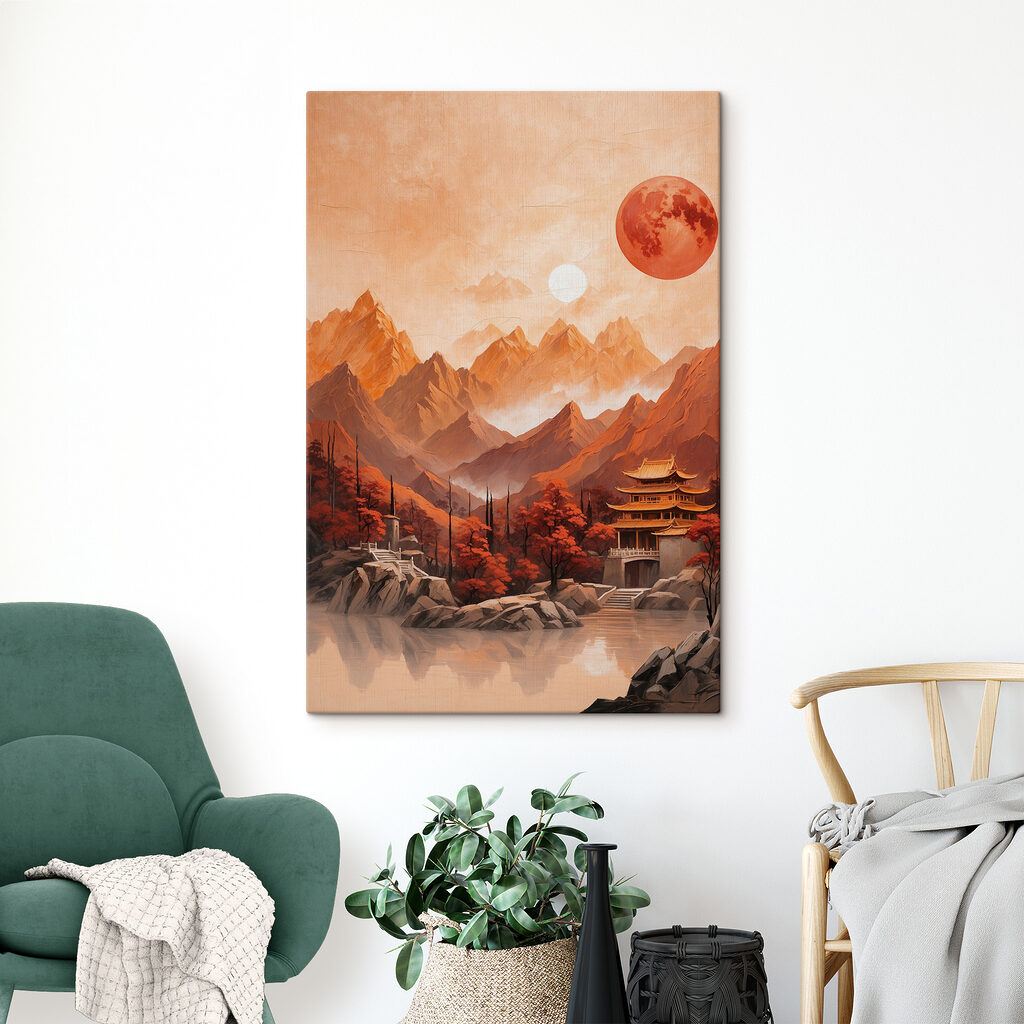 Tempel unter rotem Mond — Interieur 2