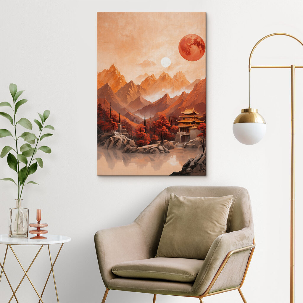 Tempel unter rotem Mond — Interieur 3