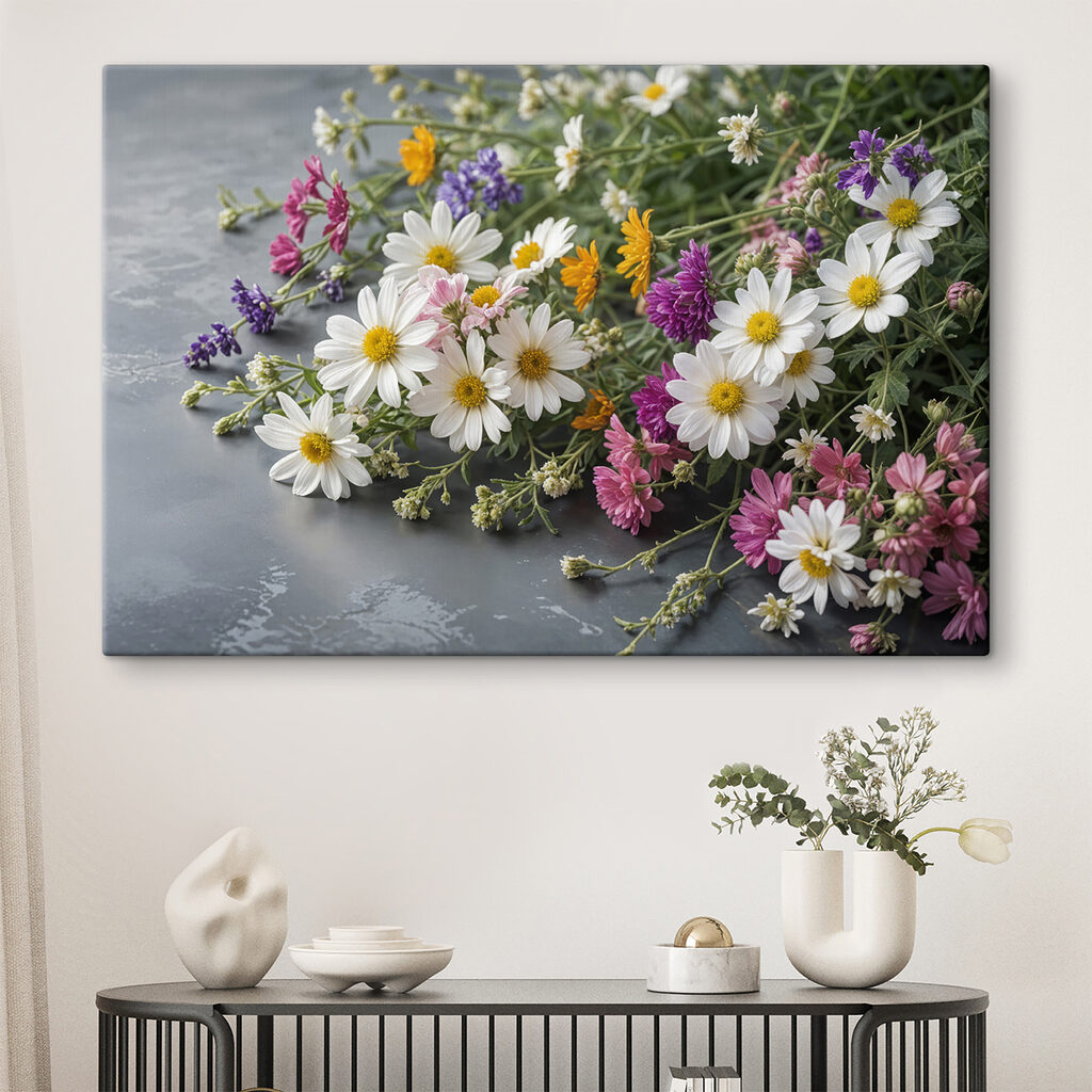 Ein Wiesenstrauß liegt bereit — Interieur 2