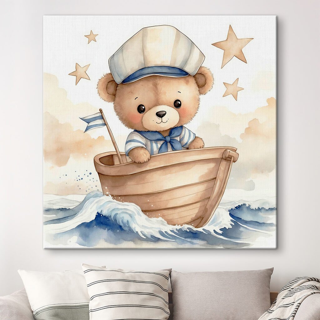 Bärchen im Ruderboot — Interieur 2