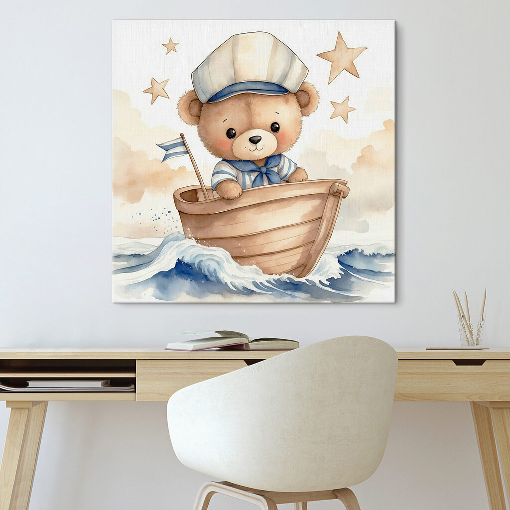 Bärchen im Ruderboot — Interieur 1