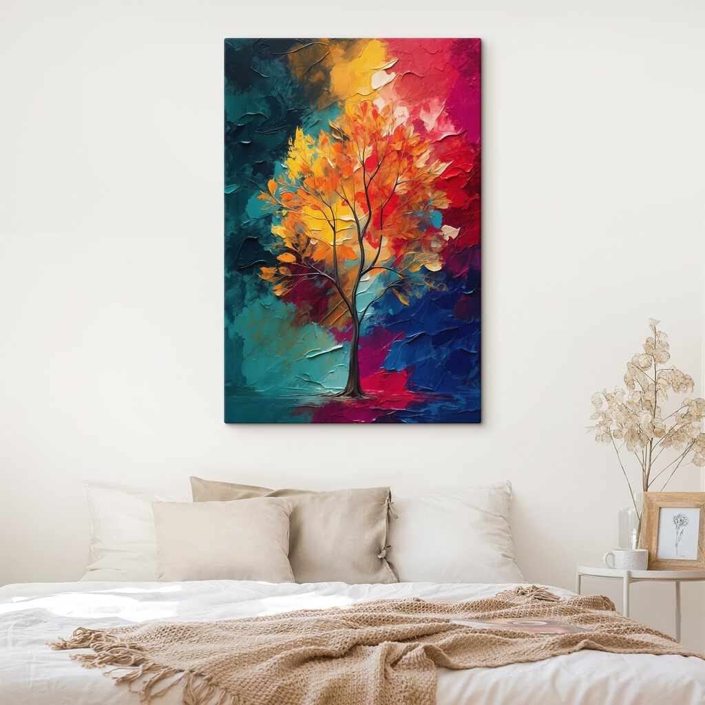 Baum zwischen Farben — Interieur 4