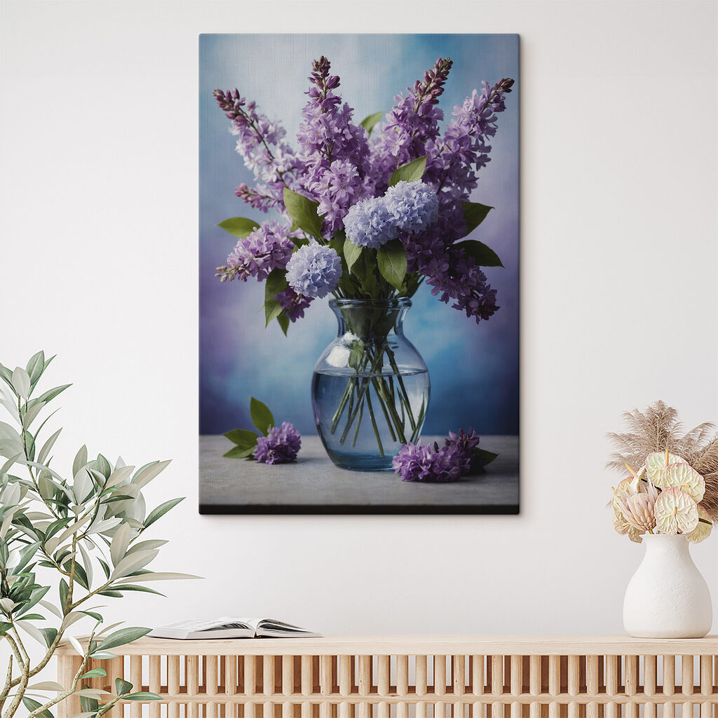 Flieder im klaren Glas — Interieur 1