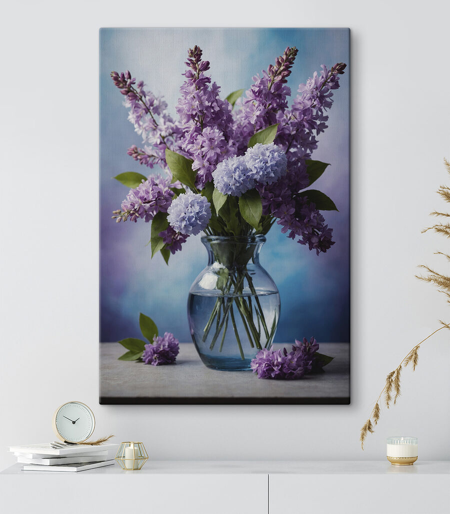 Flieder im klaren Glas — Interieur 3