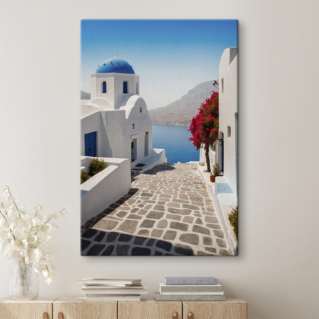 Blaue Kuppel am Meer — Interieur 1