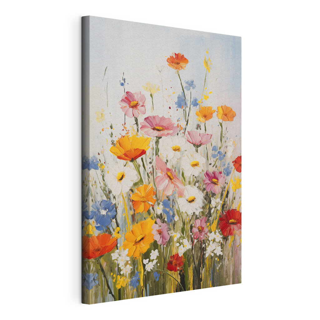 Blüten an feinen Linien — Produktansicht