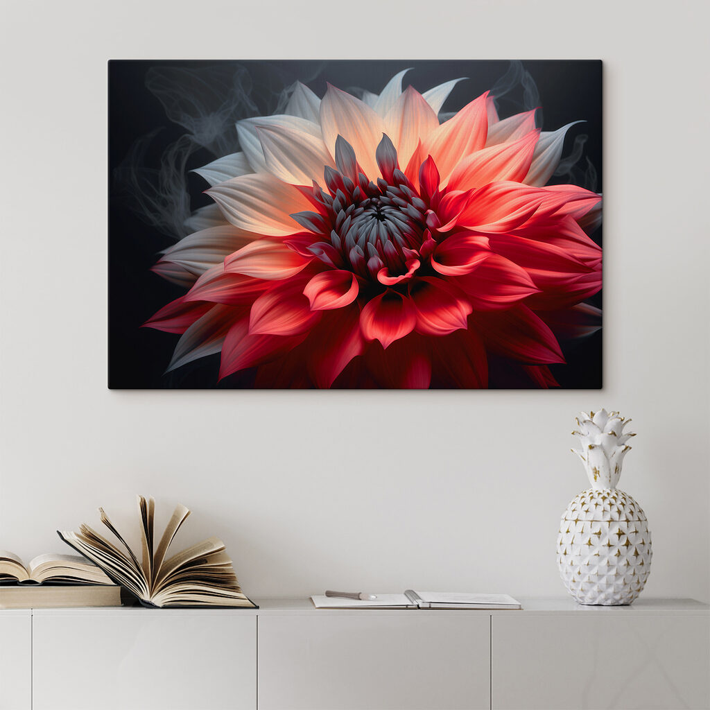 Zweifarbige Dahlie — Interieur 2