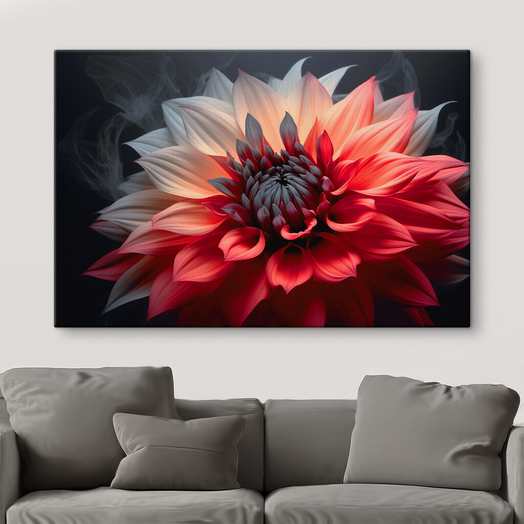 Zweifarbige Dahlie — Interieur 1