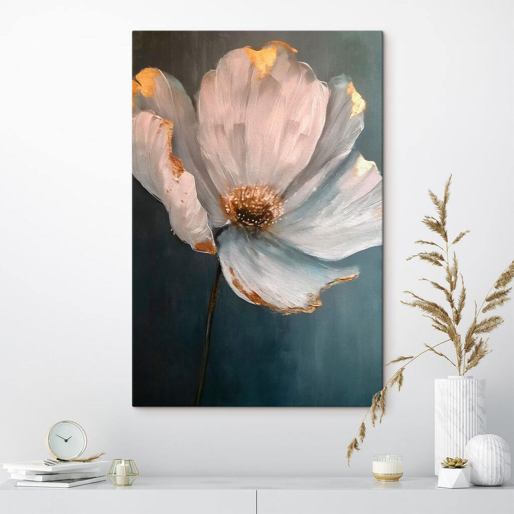 Blüte vor Dunkelblau — Interieur 2