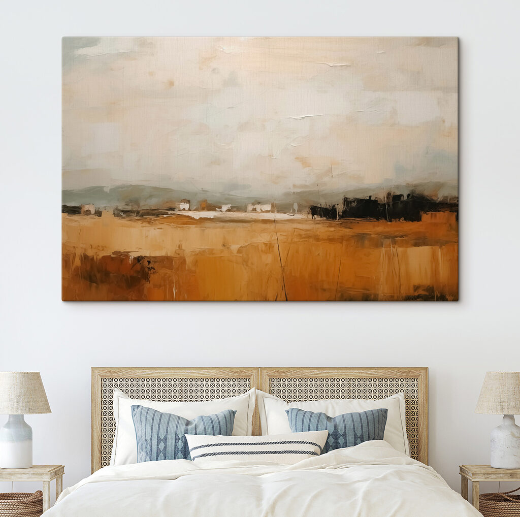 Horizont über Ockerfeldern — Interieur 2
