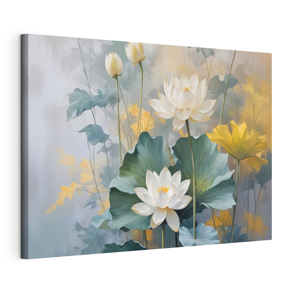 Lotus in sonnigen Tönen — Produktansicht