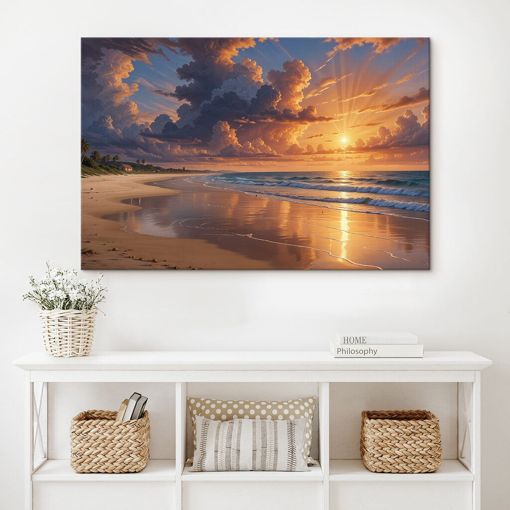 Abendglut am Sandstrand — Interieur 1