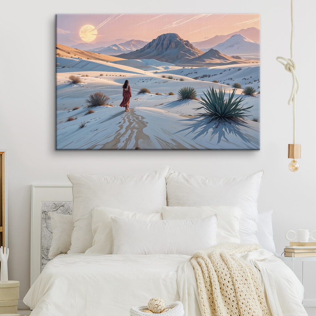 Spuren in blasser Wüste — Interieur 2